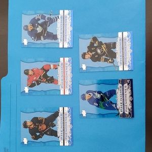 2020/21 Clear Cut Phenoms Tim Hortons Upper Deck Hockey Cards Lot of 5